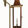 English Regency Lantern on Premium Naval Brass Gooseneck