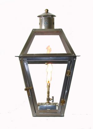 French Quarter stainless steel lantern with Flo-Glo™ stainless steel igniter